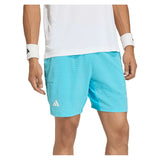 Men's Ergo 7 Inch Tennis Shorts Signal Cyan-Apparel-Adidas-KF4699-3-Tennis Express