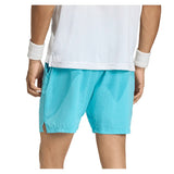 Men's Ergo 7 Inch Tennis Shorts Signal Cyan-Apparel-Adidas-KF4699-4-Tennis Express