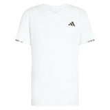 Men's London Freelift Pro Tennis Tee White,Apparel,Adidas,White,XS,Tennis Express,KF5001-1