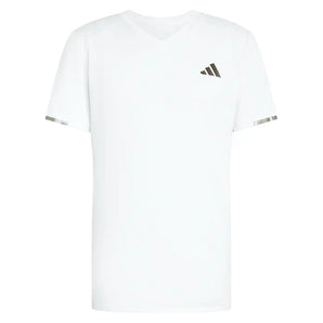 Men's London Freelift Pro Tennis Tee White,Apparel,Adidas,White,XS,Tennis Express,KF5001-1