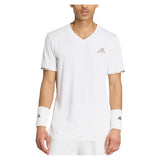 Men's London Freelift Pro Tennis Tee White,Apparel,Adidas,,,Tennis Express,KF5001-3