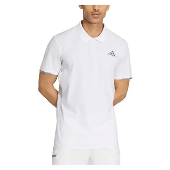 Men's London Freelift Pro Tennis Polo White,Apparel,Adidas,,,Tennis Express,KF5004-3