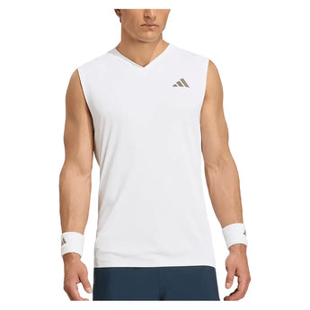 Men's London Sleeveless Tennis Tank White,Apparel,Adidas,,,Tennis Express,KF5006-3