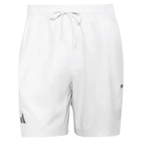 Men's London 7 Inch Tennis Short and Tight Set White,Apparel,Adidas,White,XS,Tennis Express,KF5008-1