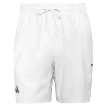 Men's London 7 Inch Tennis Short and Tight Set White