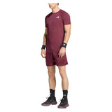 Men's New York Freelift Pro Tennis Tee Maroon,Apparel,Adidas,,,Tennis Express,KF7389-5