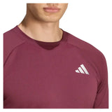 Men's New York Freelift Pro Tennis Tee Maroon,Apparel,Adidas,,,Tennis Express,KF7389-6