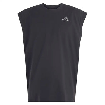 Men's New York Oversized Sleeveless Tennis Top Black,Apparel,Adidas,Black,XS,Tennis Express,KF7395-1