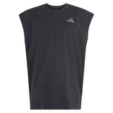 Men's New York Oversized Sleeveless Tennis Top Black,Apparel,Adidas,Black,XS,Tennis Express,KF7395-1