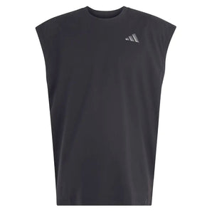 Men's New York Oversized Sleeveless Tennis Top Black,Apparel,Adidas,Black,XS,Tennis Express,KF7395-1