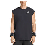 Men's New York Oversized Sleeveless Tennis Top Black,Apparel,Adidas,,,Tennis Express,KF7395-3