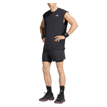 Men's New York Oversized Sleeveless Tennis Top Black,Apparel,Adidas,,,Tennis Express,KF7395-5