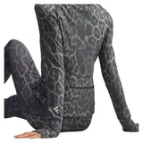 Women's Stella McCartney Longsleeve Printed Midlayer Training Top Dove Grey and Carbon,Apparel,Adidas,,,Tennis Express,KG3263-7