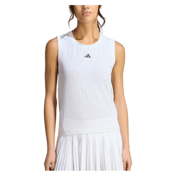 Women's Melbourne Pro Tennis Tank White-Apparel-Adidas-KG3683-S26-3-Tennis Express