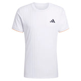Men's Melbourne Freelift Pro Tennis Tee White-Apparel-Adidas-KG6054-S26-1-676243Tennis Express