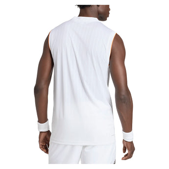Men's Melbourne Pro Tennis Tank White-Apparel-Adidas-KG6055-S26-4-Tennis Express