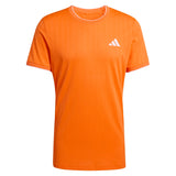 Men's Melbourne Freelift Pro Tennis Crew Pure Orange-Apparel-Adidas-KH0442-S26-1-676237Tennis Express