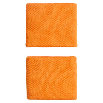 Tennis Wristbands S Pure Orange and White-Accessories-Adidas-KH1097-S26-1-Tennis Express
