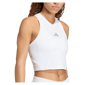Women's London Pro Y Tennis Tank White,Apparel,Adidas,,,Tennis Express,KH1113-1