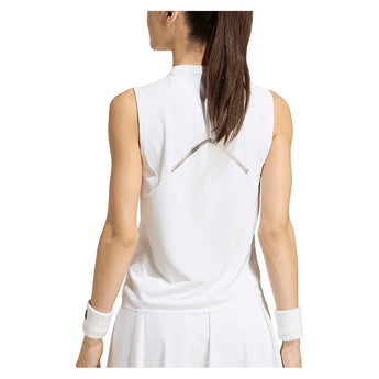 Women's London Match Pro Tennis Tank White,Apparel,Adidas,,,Tennis Express,KH1114-2