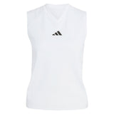 Women's London Match Pro Tennis Tank White,Apparel,Adidas,White,XS,Tennis Express,KH1114