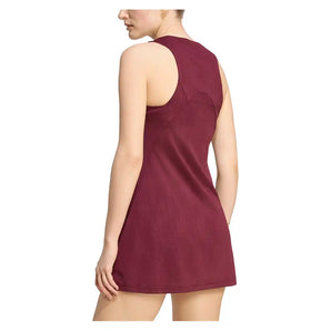 Women's New York Pro Tennis Dress Maroon,Apparel,Adidas,,,Tennis Express,KH1129-4