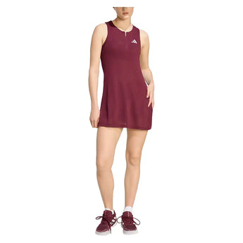 Women's New York Pro Tennis Dress Maroon,Apparel,Adidas,,,Tennis Express,KH1129-5