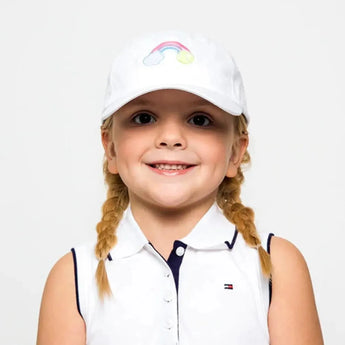 Kids Tennis Camper Hat Pastel Rainbow-Apparel-Ame and Lulu-KH218-3-Tennis Express