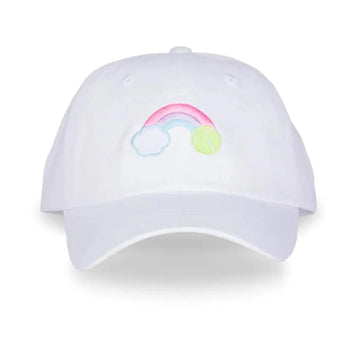 Kids Tennis Camper Hat Pastel Rainbow-Apparel-Ame and Lulu-KH218-Tennis Express