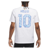 Men's Messi Name & Number Graphic Tee White,Apparel,Adidas,,,Tennis Express,KH3398-F26-4