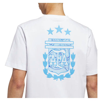 Men's Argentina Away World Cup 2026 Graphic Tee White,Apparel,Adidas,,,Tennis Express,KH3401-F26-6