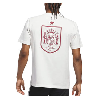 Men's Spain Away World Cup 2026 Graphic Tee White,Apparel,Adidas,,,Tennis Express,KH3413-F26-4