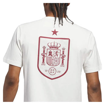 Men's Spain Away World Cup 2026 Graphic Tee White,Apparel,Adidas,,,Tennis Express,KH3413-F26-7