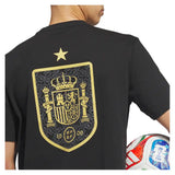 Men's Spain Away World Cup 2026 Graphic Tee Black,Apparel,Adidas,,,Tennis Express,KH3414-F26-7