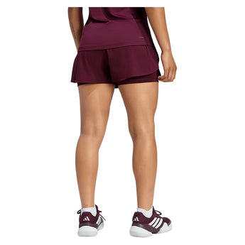 Women's GameSet Match Tennis Shorts Maroon,Apparel,Adidas,,,Tennis Express,KH3608-2_4d062355-870e-4230-a00c-5ff22c1b38f7