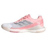 Women's Crazyquick Boost Padel Shoes White and Silver Metallic,Footwear,Adidas,,,Tennis Express,KH5926-F26-2