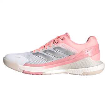 Women's Crazyquick Boost Padel Shoes White and Silver Metallic,Footwear,Adidas,,,Tennis Express,KH5926-F26-2