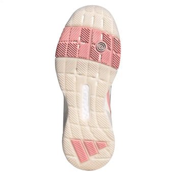 Women's Crazyquick Boost Padel Shoes White and Silver Metallic,Footwear,Adidas,,,Tennis Express,KH5926-F26-5