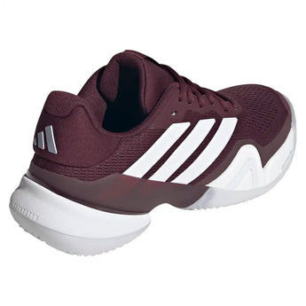 Women's Barricade 14 Tennis Shoes Maroon and White,Footwear,Adidas,,,Tennis Express,KH7543-F26-4