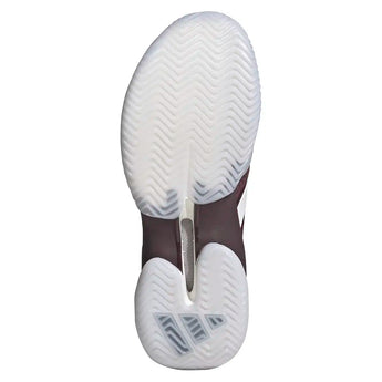 Women's Barricade 14 Tennis Shoes Maroon and White,Footwear,Adidas,,,Tennis Express,KH7543-F26-5