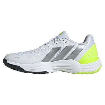 Men's Court Pickleball Shoes White and Tech Grey Metallic,Footwear,Adidas,,,Tennis Express,KI0416-2