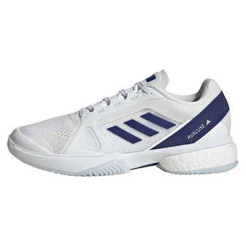 Women's Avaluxe Tennis Shoes Core White and Crystal Sky,Footwear,Adidas,,,Tennis Express,KI1348-S26-1