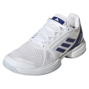 Women's Avaluxe Tennis Shoes Core White and Crystal Sky,Footwear,Adidas,Core White/Crystal Sky,5,Tennis Express,KI1348-S26-y