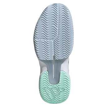 Women's GameCourt 3 Shoes White and Silver Metallic,Footwear,Adidas,,,Tennis Express,KI2864-5