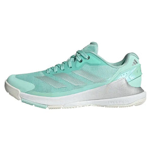 Women's Crazyquick LS Padel Shoes Clear Mist and Silver Metallic,Footwear,Adidas,,,Tennis Express,KI3588-F26-1