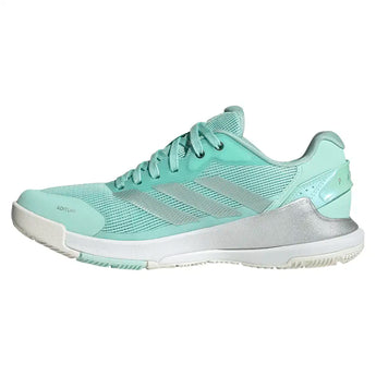 Women's Crazyquick LS Padel Shoes Clear Mist and Silver Metallic,Footwear,Adidas,,,Tennis Express,KI3588-F26-2