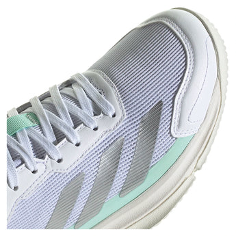 Women's Courtquick Padel Shoes White and Silver Metallic,Footwear,Adidas,,,Tennis Express,KI3592-F26-7