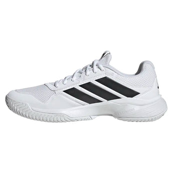 Men's GameCourt 3 Shoes White and Black,Footwear,Adidas,,,Tennis Express,KI3595-2