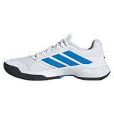 Men's GameCourt 3 Shoes White and Lucid Ray Blue,Footwear,Adidas,,,Tennis Express,KI3596-2