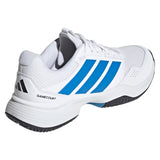 Men's GameCourt 3 Shoes White and Lucid Ray Blue,Footwear,Adidas,,,Tennis Express,KI3596-4